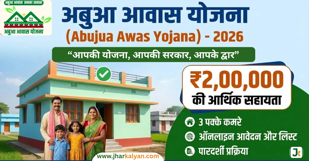 Abua Awas Yojana 2026 Jharkhand Online Apply and Benefits